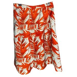 H&M Tropical A Line Skirt